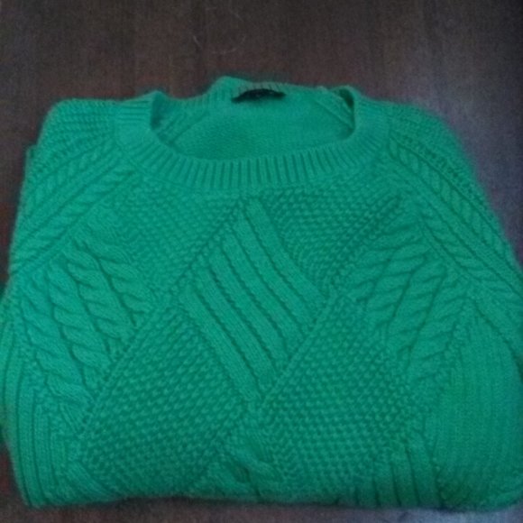 Talbots Petite Cable Sweater - Picture 2 of 10